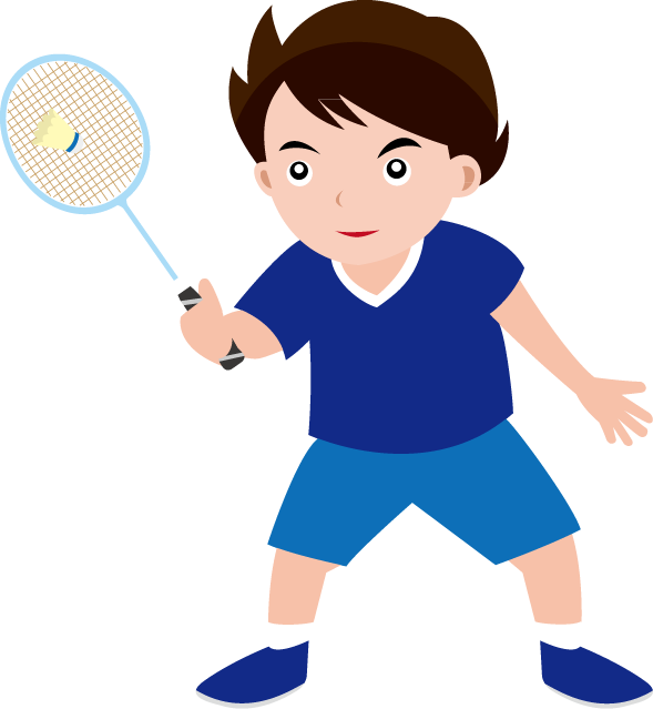 Free badminton clipart images