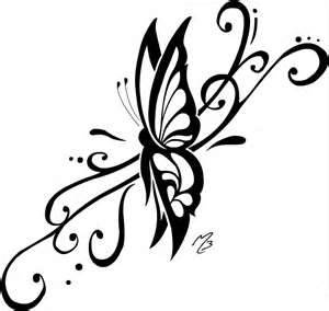 Tribal Butterfly | Butterfly ...