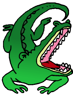 Alligator images clip art