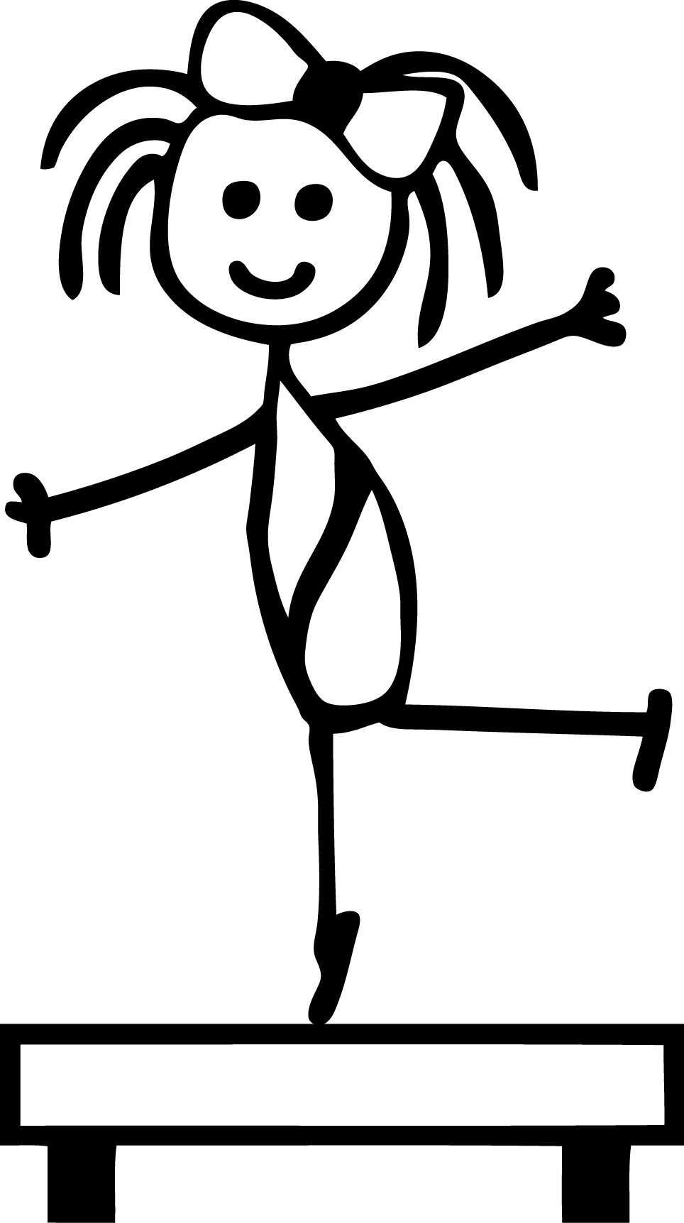 Stick Man Girl - ClipArt Best