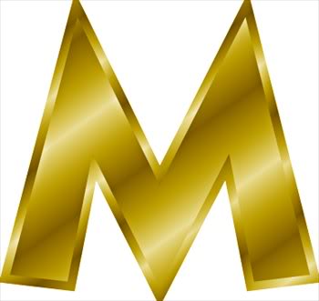 LETTER M graphics and comments