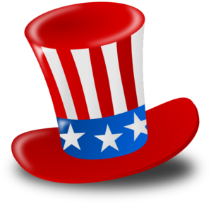 Independence Day Hat clip art - vector clip art online, royalty ...