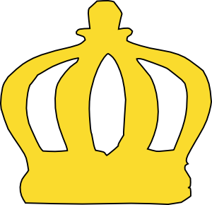 Cartoon Crown clip art - vector clip art online, royalty free ...