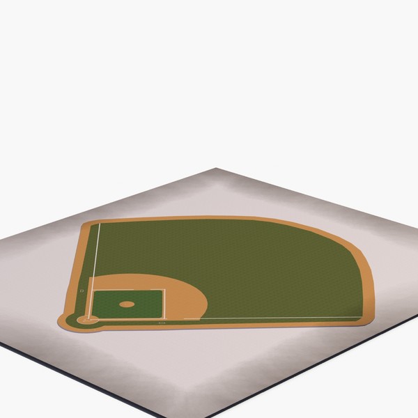 maya baseball field diamond bases