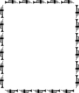 Black History Border Clipart