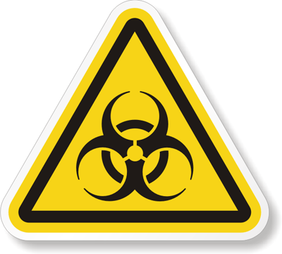 Biological Hazard Stickers