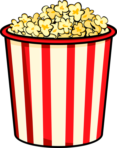 Bucket Of Popcorn Clipart - ClipArt Best