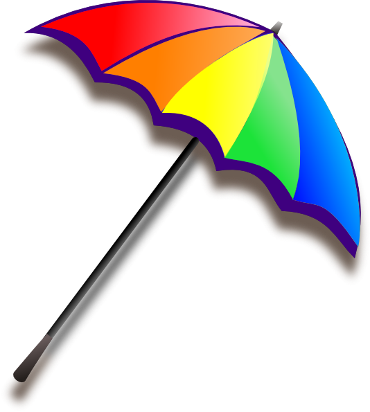 Beach Umbrella Clipart Png