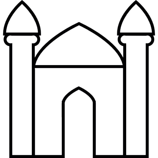 Mosque, IOS 7 interface symbol Icons | Free Download