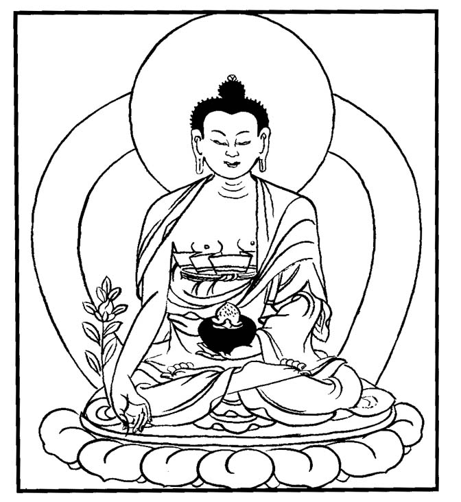 Buddha Line Arts - ClipArt Best