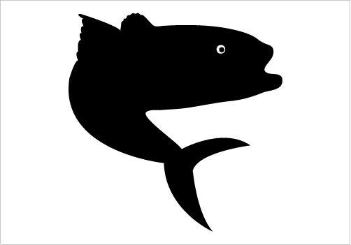 1000+ images about FISH SILHOUETTE