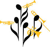 Concert Band Instruments Clipart