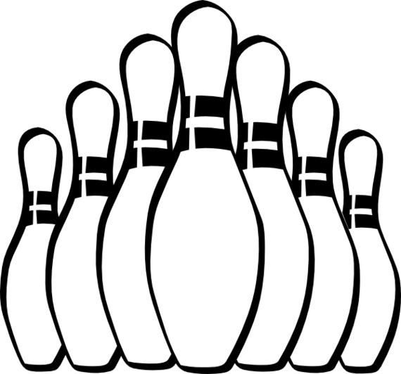 Ausmalbilder Bowling Kegel Clipart - Free to use Clip Art Resource