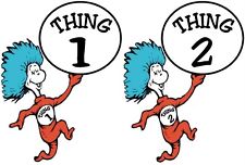 Diy Thing 1 Thing 2 Printables - ClipArt Best