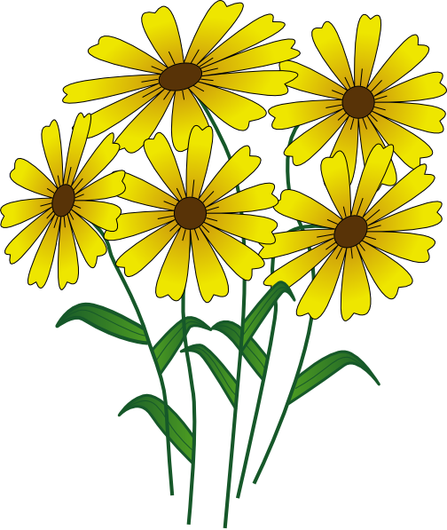 Flowers Clip Art - vector clip art online, royalty ...