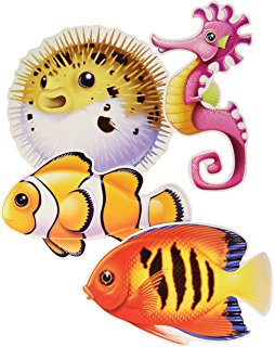 Amazon.com : Undersea coral reef photo wall paper - aquarium fish ...