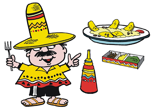 Mexican people clipart animation