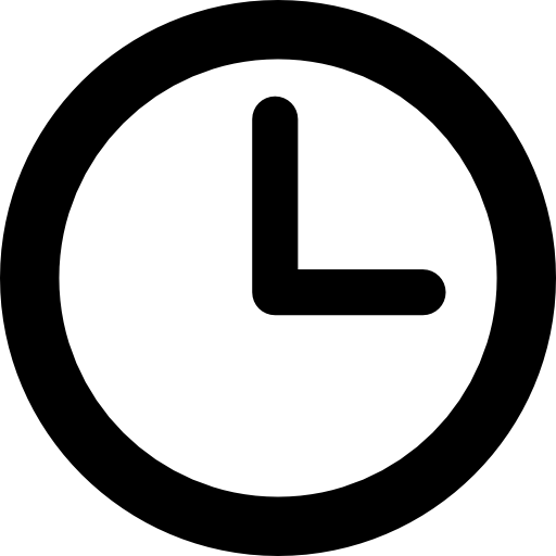 Clock circular outline - Free Tools and utensils icons