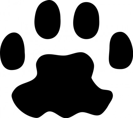 Dog Paw Print Clip Art Free Download - Free ...