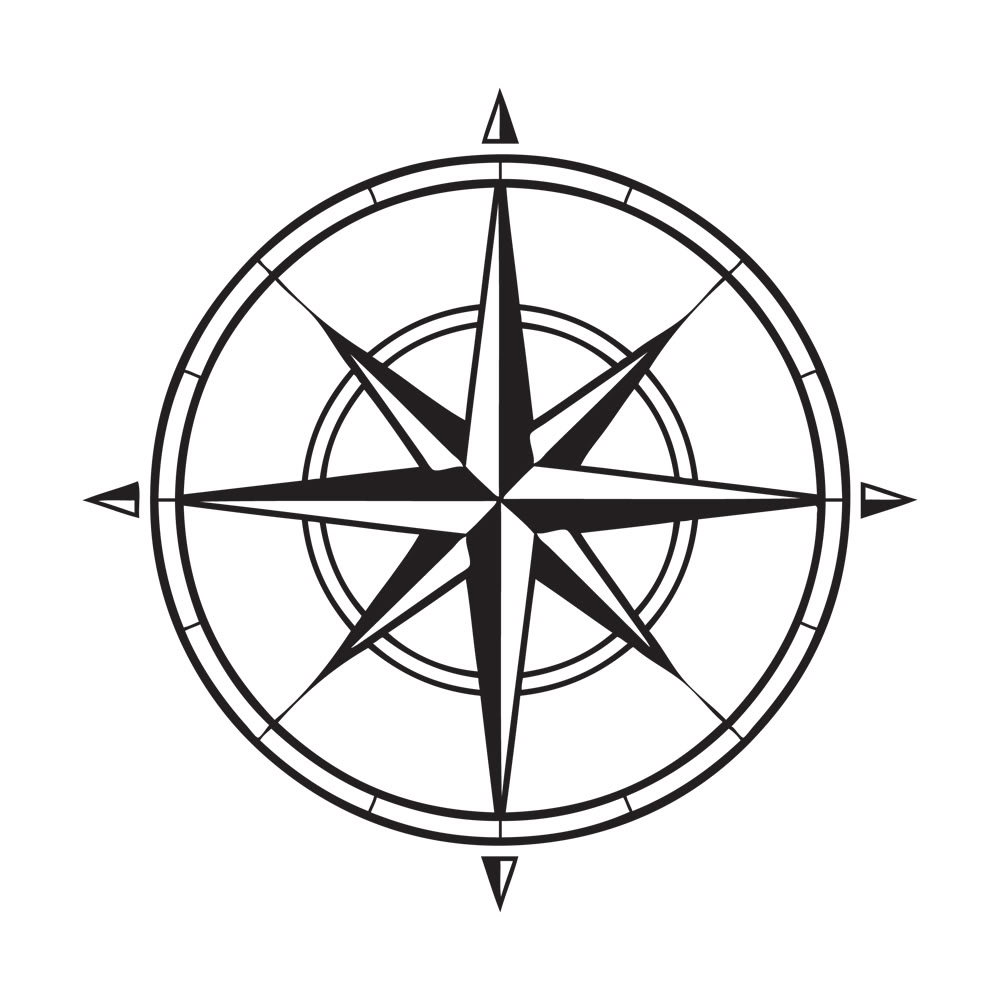 compass-rose-outline-clipart-best