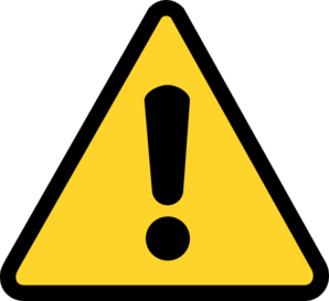 Warning Caution Clipart