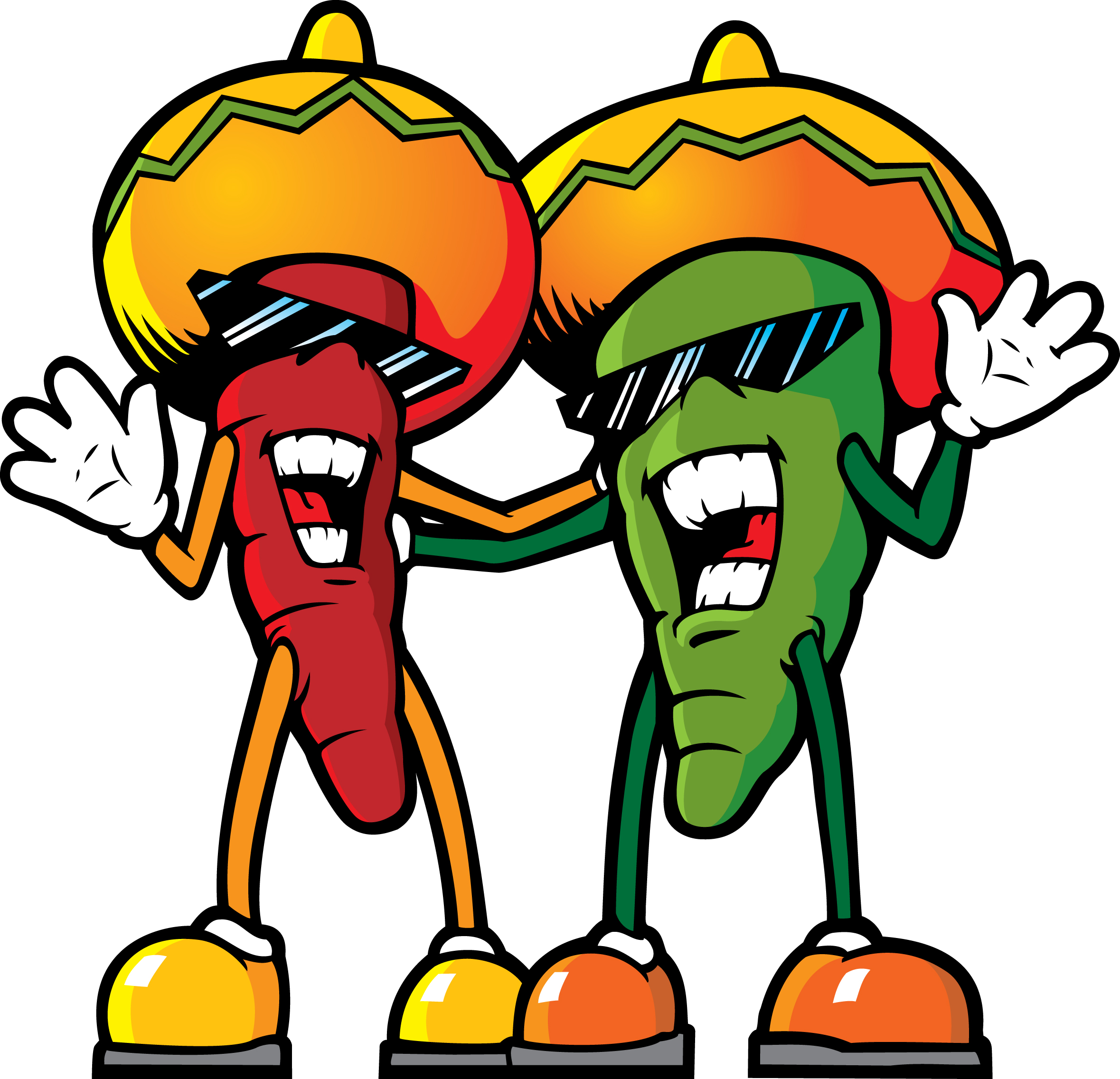 Mexican chili pepper clipart