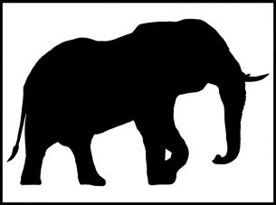 Elephant Template | Elephant ...