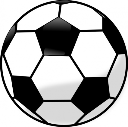 Ballon de soccer clipart