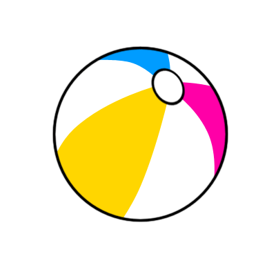 Beach balls clip art beach ball coloring pages clipart coloring ...