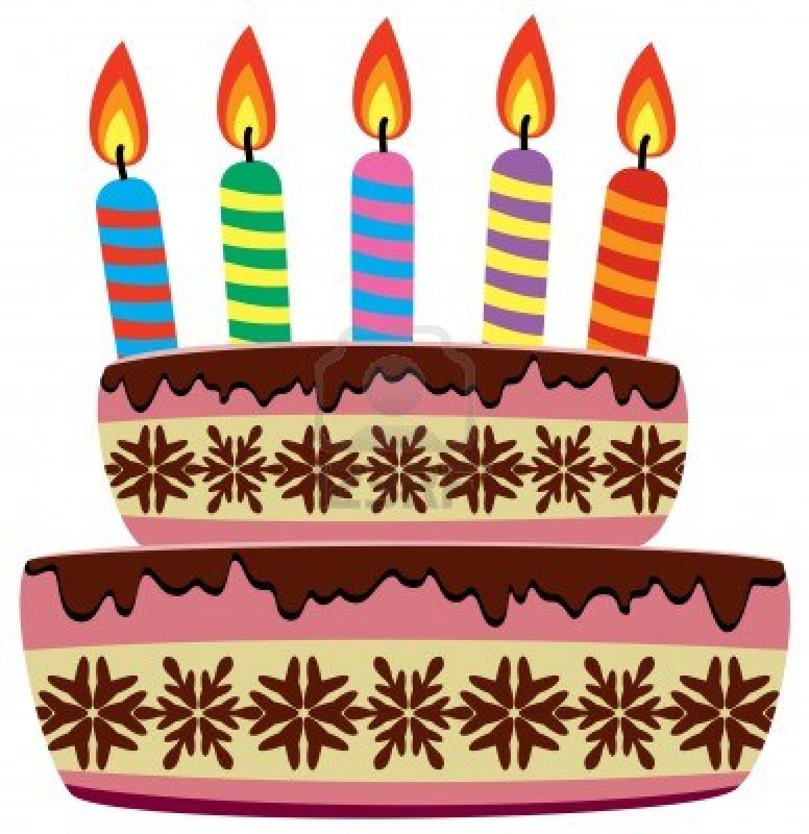 Cake Of Birthday Vector - ClipArt Best