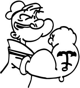 Popeye Sailor Man Drawings - ClipArt Best