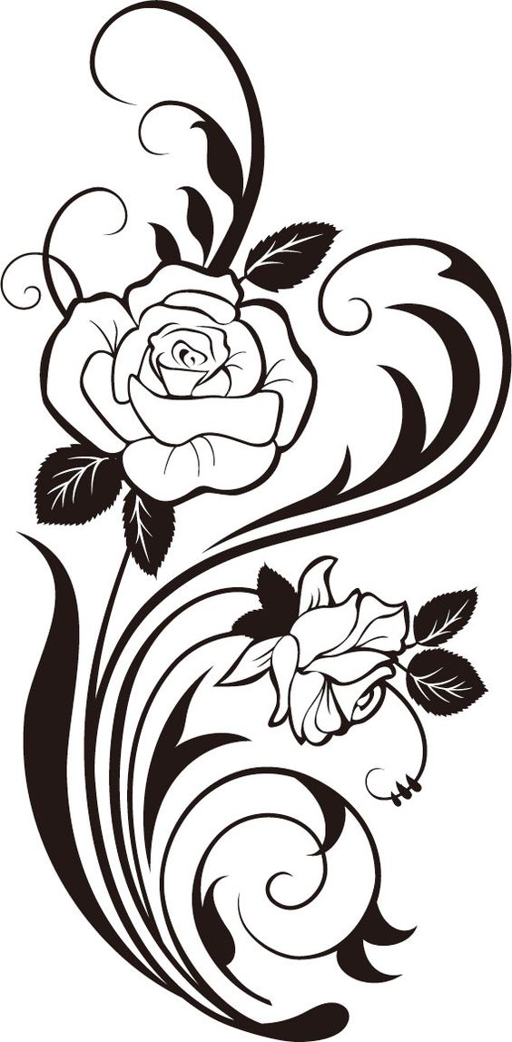 Coloring, Flower and Adult coloring pages