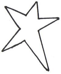 Pattern Christmas Star Clipart