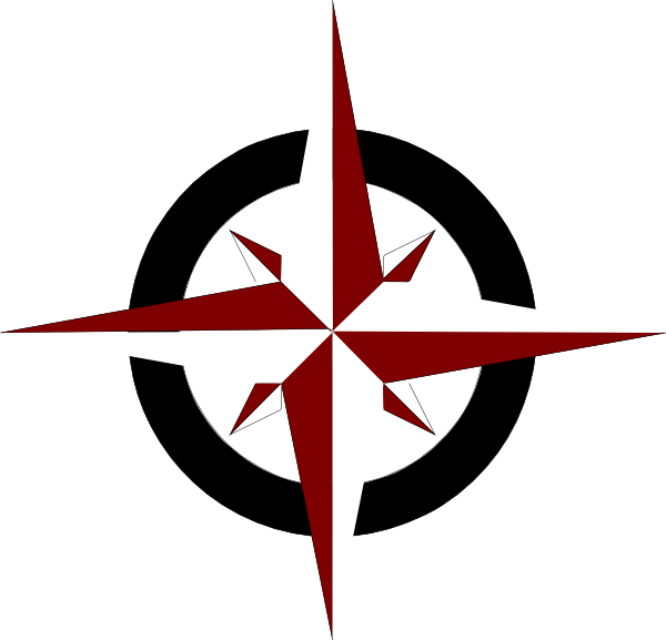 Compass With Star - ClipArt Best