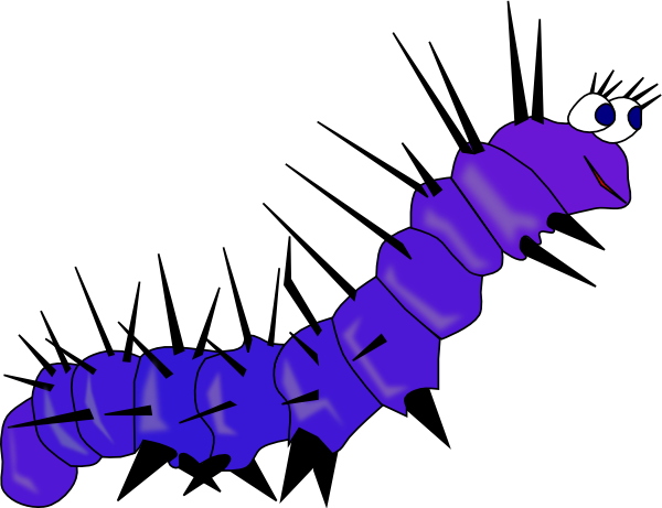Caterpillar Gusano Clip Art - vector clip art online ...