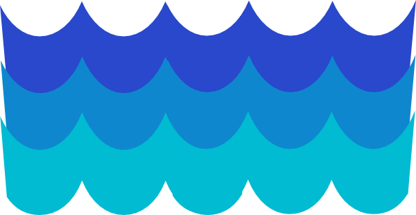 Water waves border clipart free clipart images - Cliparting.com