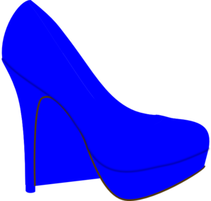 Blue Shoe Clip Art - vector clip art online, royalty ...