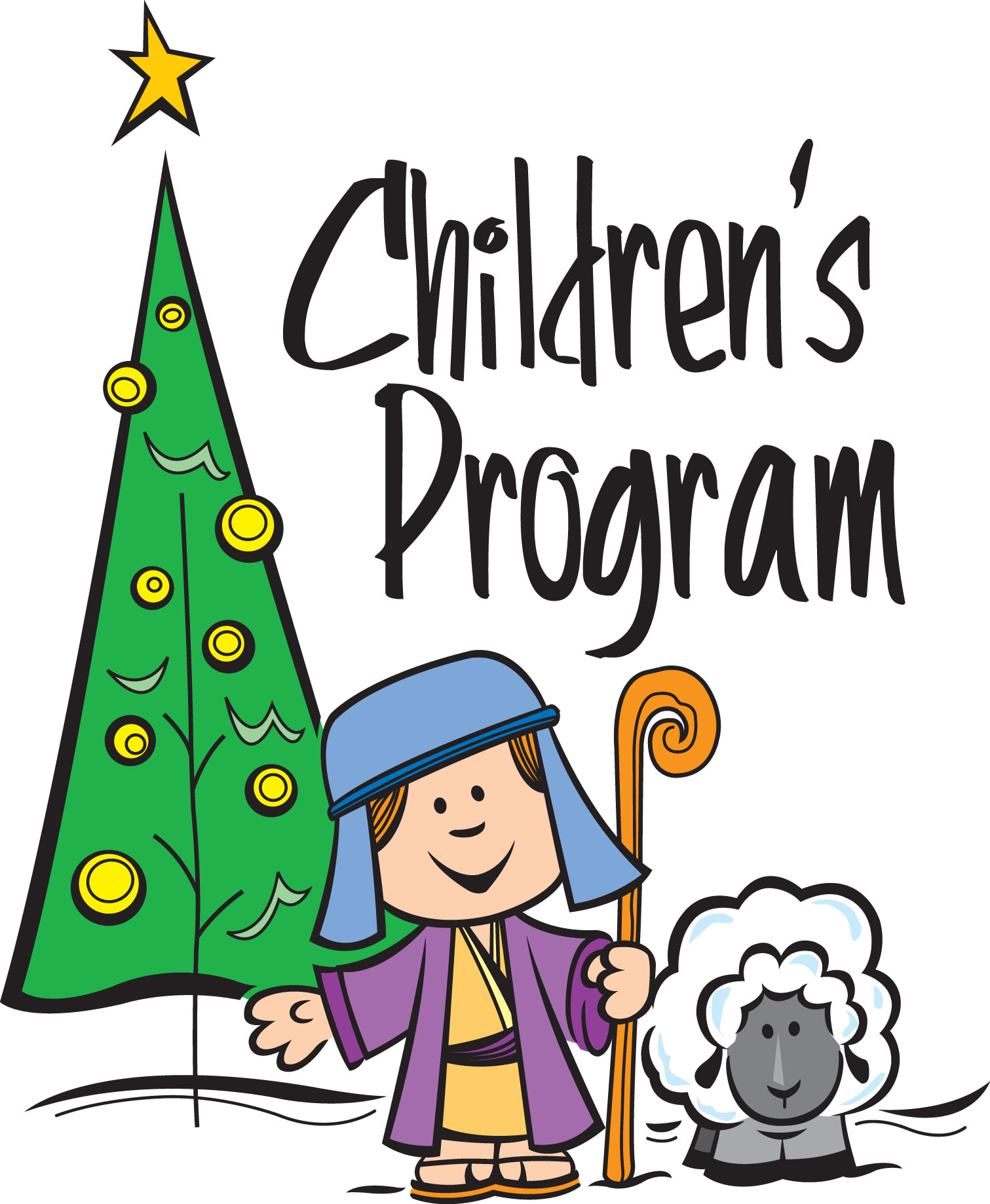 Christmas Program Clipart