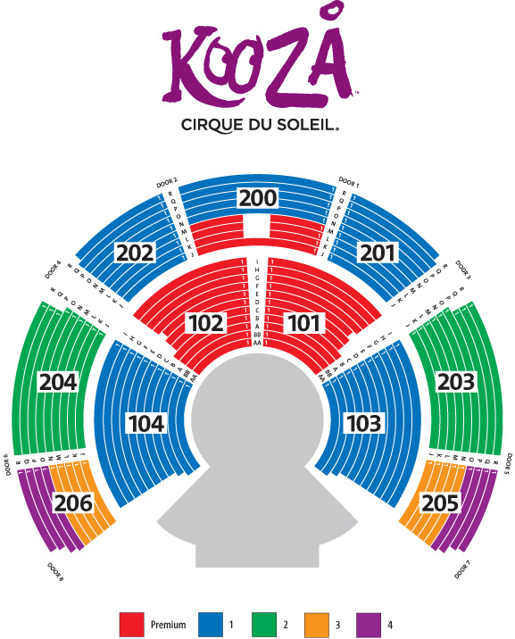 Grand Chapiteau at Tropicana Field, No territory: Tickets ...