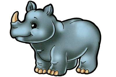 Rhinoceros - Cartoon Animal's Homepage