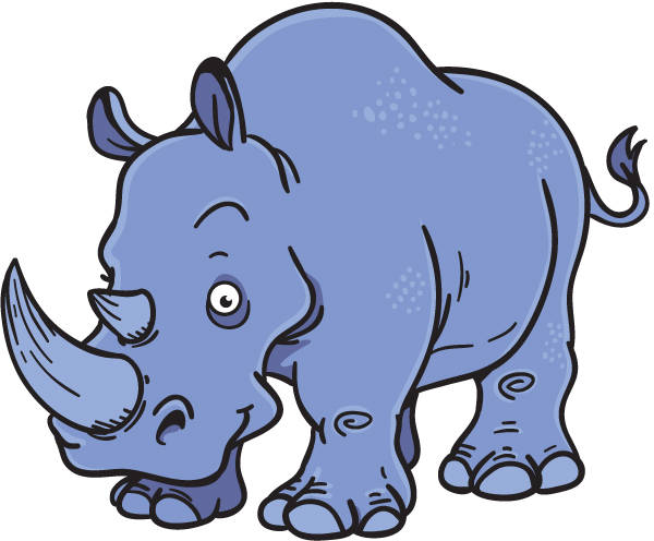 Rhino Cartoon | Free Download Clip Art | Free Clip Art | on ...