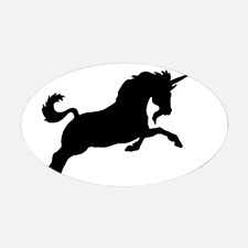Black Unicorn Stickers | Black Unicorn Sticker Designs | Label ...