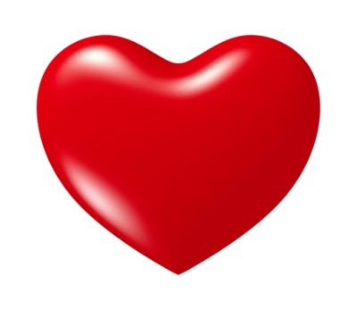 Red Heart Shape - ClipArt Best