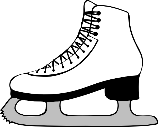 Ice skating rink clipart
