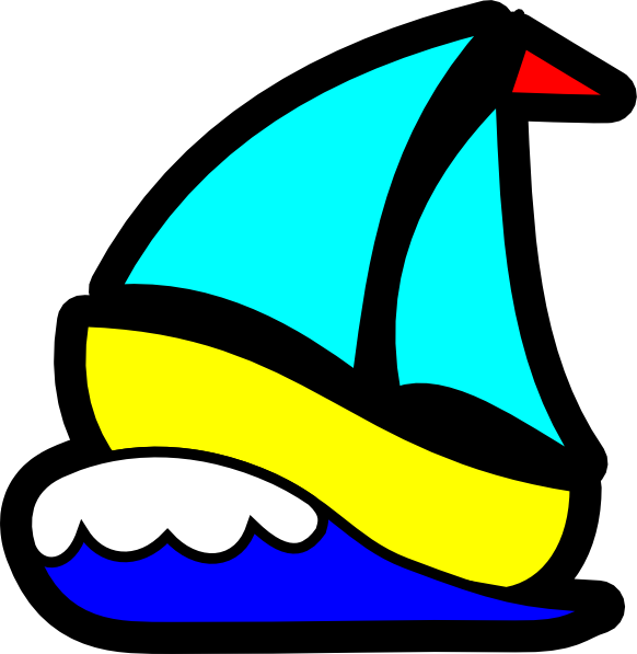 Cartoon Boats Clipart