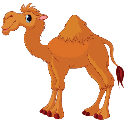 Free camel clipart cartoon