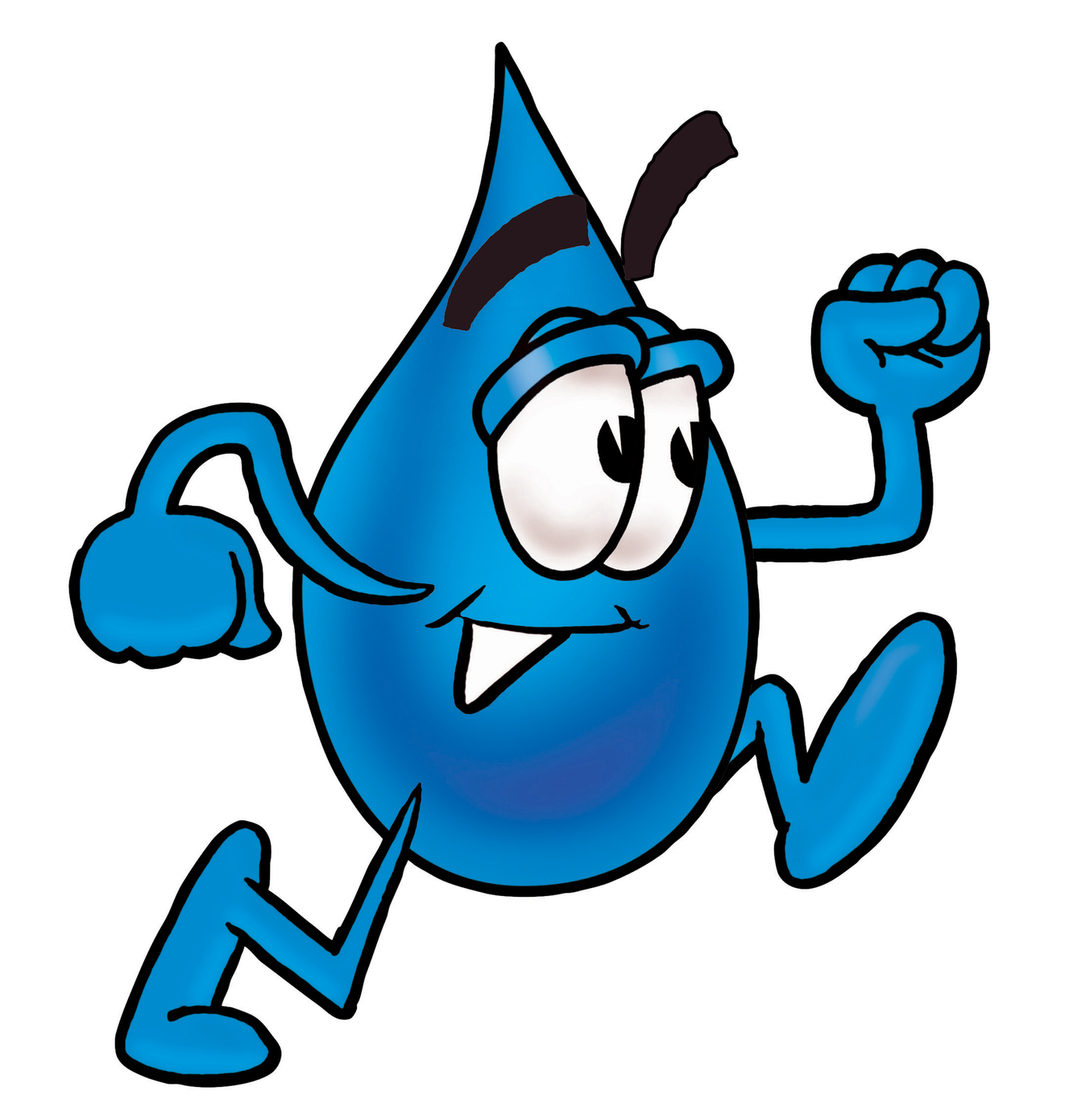 Rain Drop Cartoon - ClipArt Best