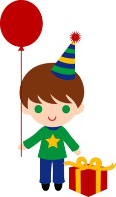 Birthday clipart boy