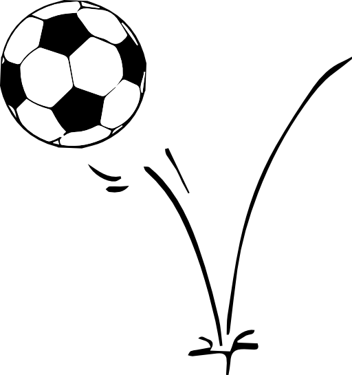 Soccer ball border clip art