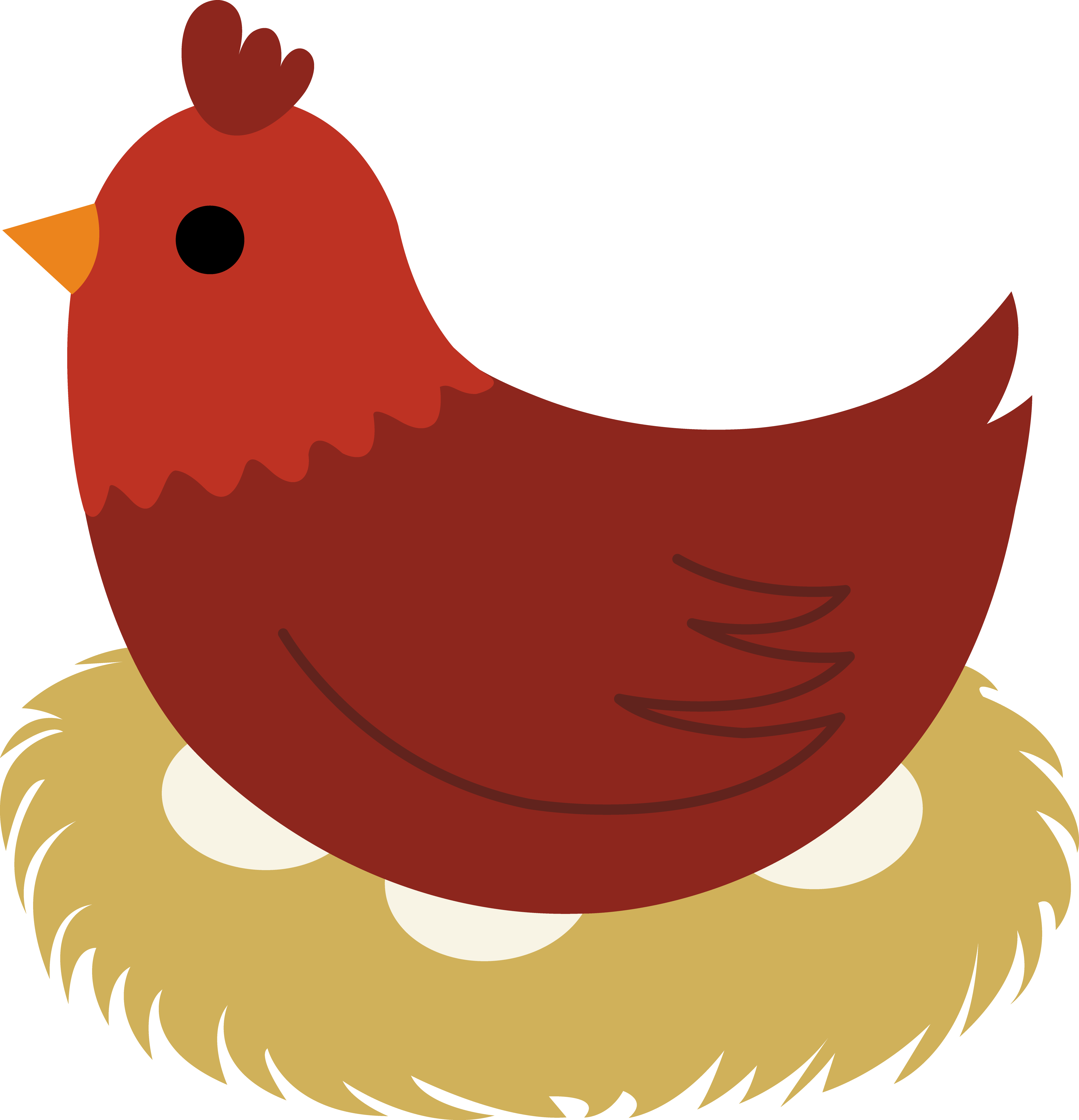 Hen clipart